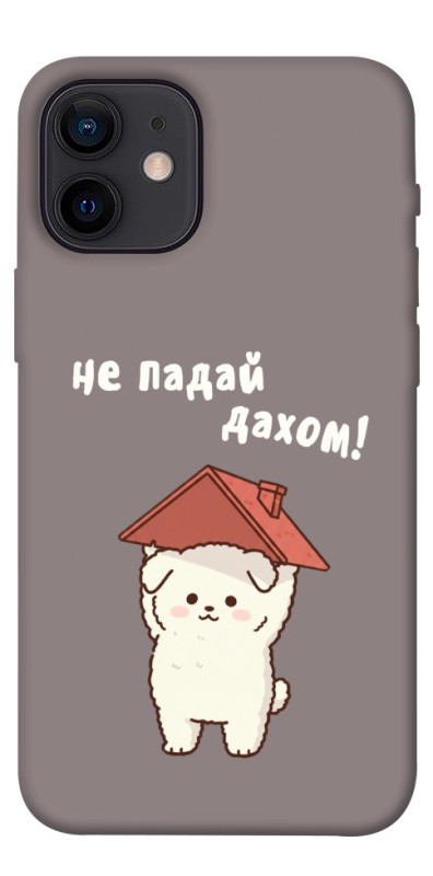 Чохол itsPrint Не падай дахом для Apple iPhone 12 mini (5.4"), написи, купити оптом з доставкою