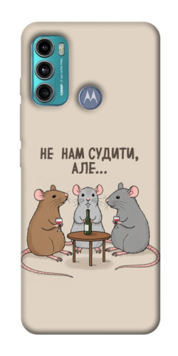 Чехол itsPrint Не нам судити для Motorola Moto G60