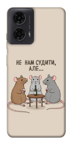 Чехол itsPrint Не нам судити для Motorola Moto G24