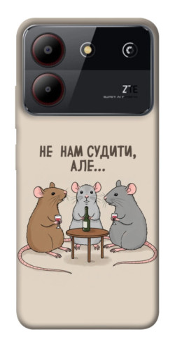 Чехол itsPrint Не нам судити для ZTE Blade A54 4G