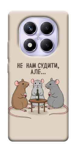 Чехол itsPrint Не нам судити для Xiaomi Redmi Note 14 Pro 4G