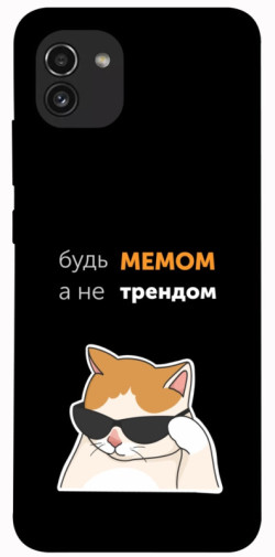 Чехол itsPrint Будь мемом для Samsung Galaxy A03