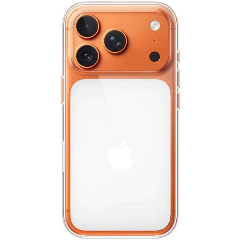 Чехол Clear Case (AAA) with MagSafe and Animation для Apple iPhone 15 Pro (6.1) на картинке №1