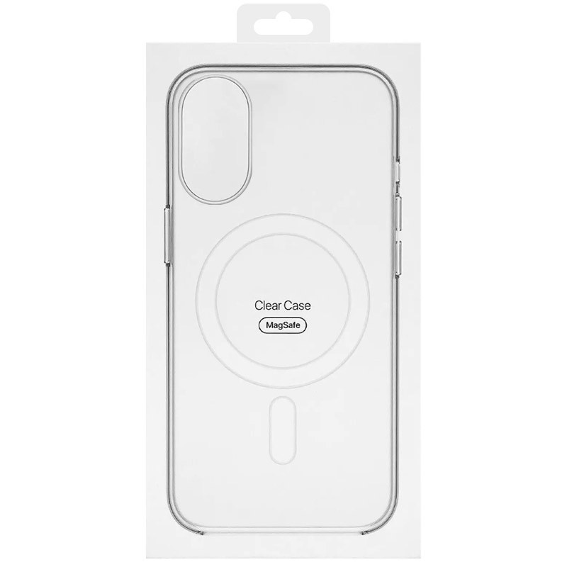 Чехол Clear Case (AAA) with MagSafe and Animation для Apple iPhone 16 (6.1) на картинке №3