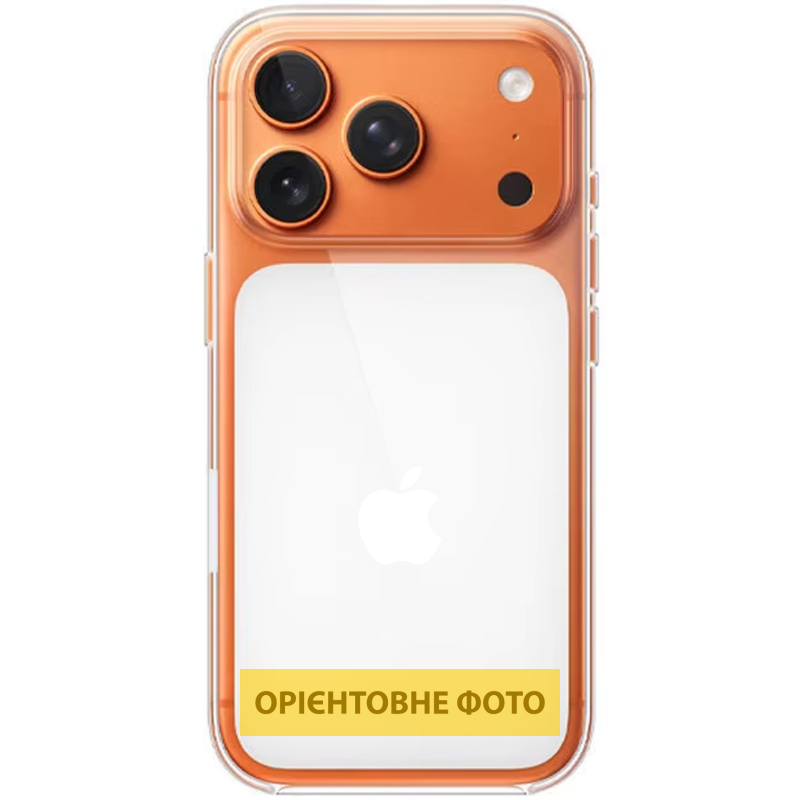 Чохол Clear Case (AAA) with MagSafe and Animation для Apple iPhone 16 Pro Max (6.9) на малюнкі №1
