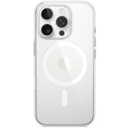 Чохол Clear Case (AAA) with MagSafe and Animation для Apple iPhone 16 Pro Max (6.9")