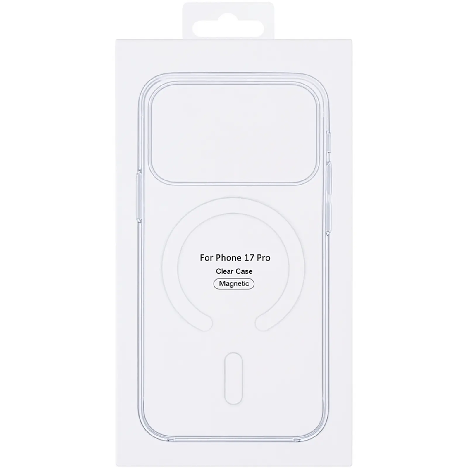 Чехол Clear Case (AAA) with MagSafe and Animation для Apple iPhone 17 Pro (6.3"), Clear 2, Пластик, купить оптом с доставкой