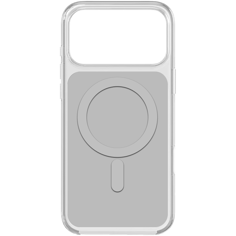 Чехол Clear Case (AAA) with MagSafe and Animation для Apple iPhone 17 Pro Max (6.9) на картинке №2