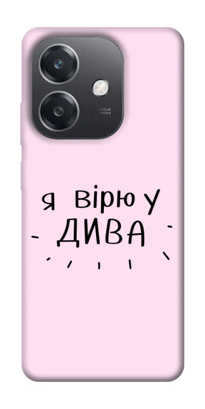Чехол itsPrint Вірю у дива для Oppo A3 4G, надписи, купить оптом с доставкой