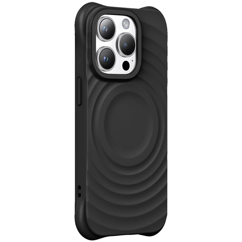 Чехол TPU Orbit with MagSafe для Apple iPhone 13 Pro Max (6.7"), Black, TPU, купить оптом с доставкой