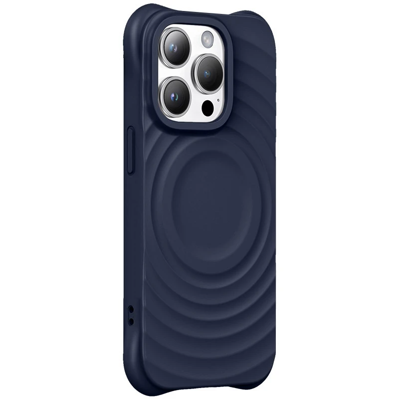 Чехол TPU Orbit with MagSafe для Apple iPhone 14 Pro (6.1"), Dark Blue, TPU, купить оптом с доставкой