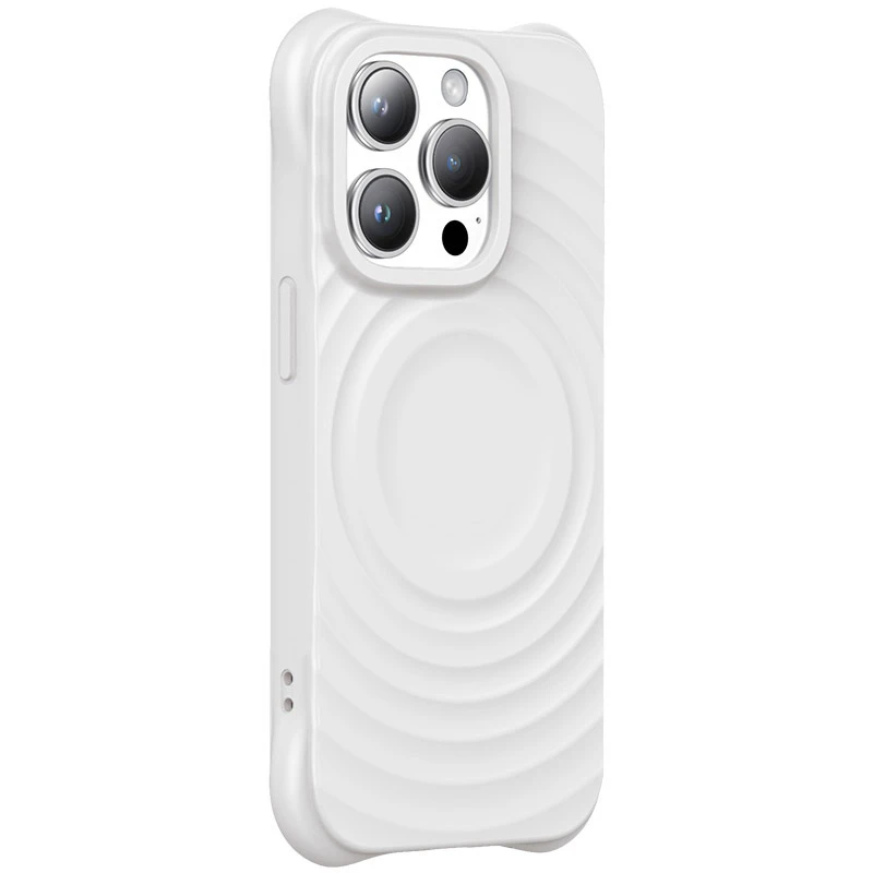 Чехол TPU Orbit with MagSafe для Apple iPhone 14 Pro (6.1"), White, TPU, купить оптом с доставкой