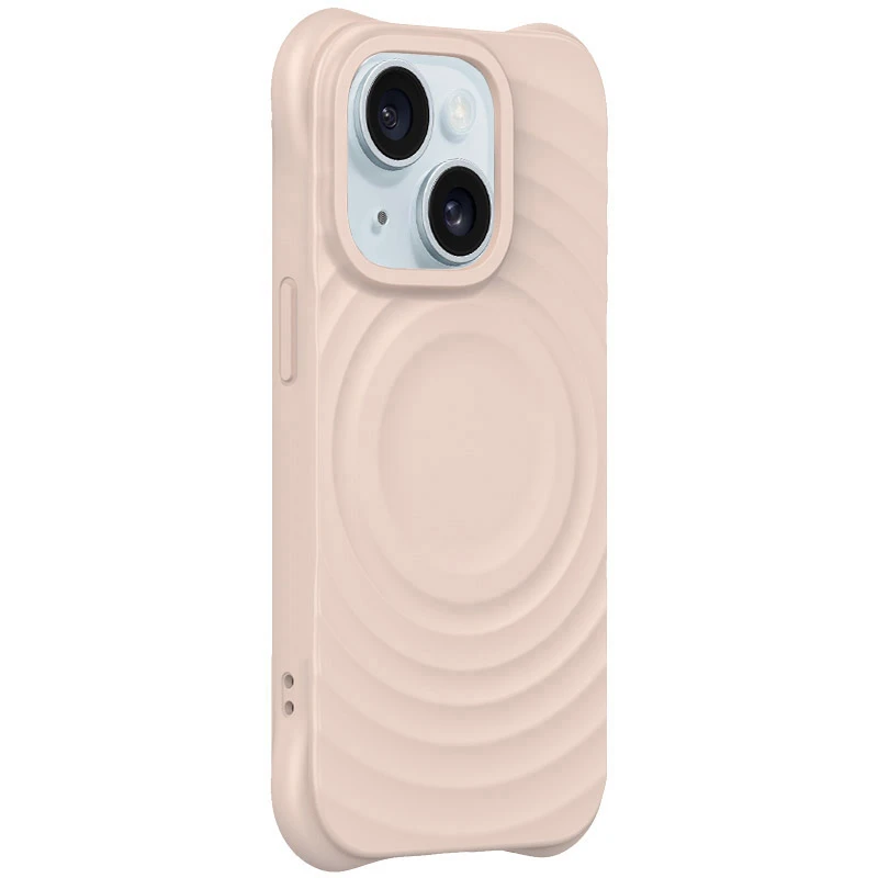 Чехол TPU Orbit with MagSafe для Apple iPhone 15 (6.1"), Pink, TPU, купить оптом с доставкой