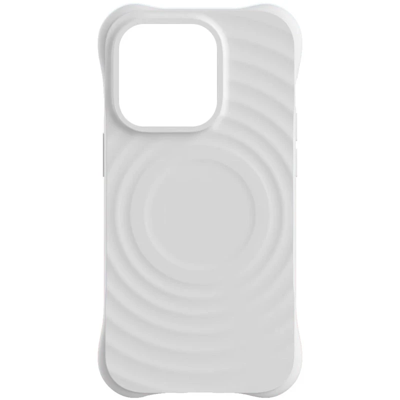 Чехол TPU Orbit with MagSafe для Apple iPhone 15 (6.1"), White 1, TPU, купить оптом с доставкой