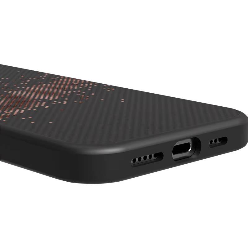 Чехол Monzo Carbon with MagSafe для Apple iPhone 14 Pro (6.1) | Metal Buttons на картинке №4