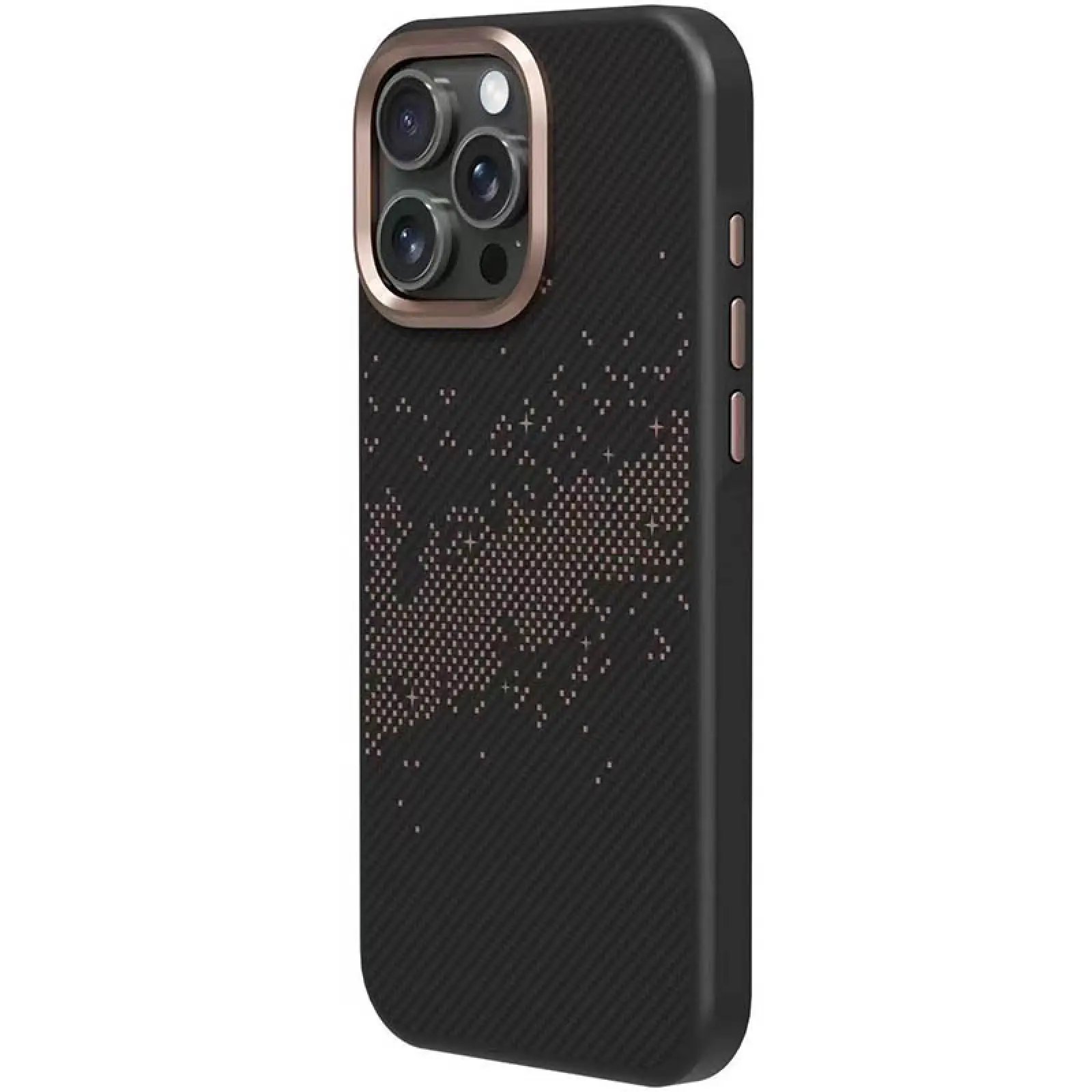 TPU чехол Monzo Magnetic Fit для Apple iPhone 16 Pro Max (6.9"), Titanium gold 2, TPU, купить оптом с доставкой