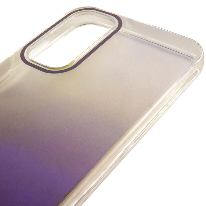 Прозорий чохол Glassbend для Samsung Galaxy A15 4G/5G | TPU+PC Rainbow на малюнкі №3