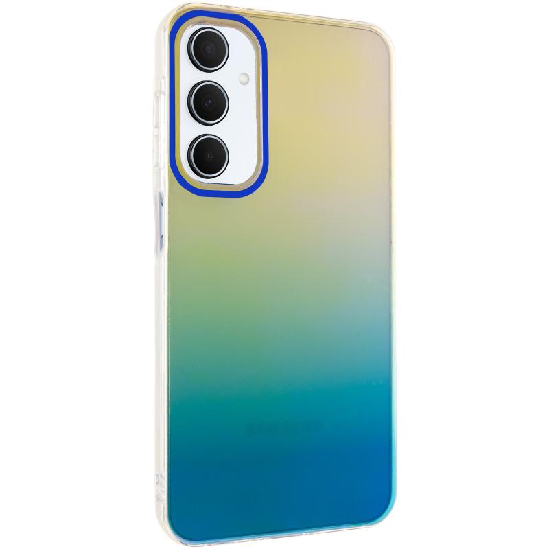 Прозорий чохол Glassbend для Samsung Galaxy A25 5G | TPU+PC Rainbow на малюнкі №1