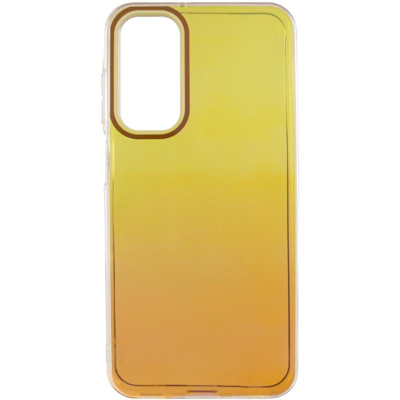 Прозорий чохол Glassbend для Samsung Galaxy A25 5G | TPU+PC Rainbow на малюнкі №2