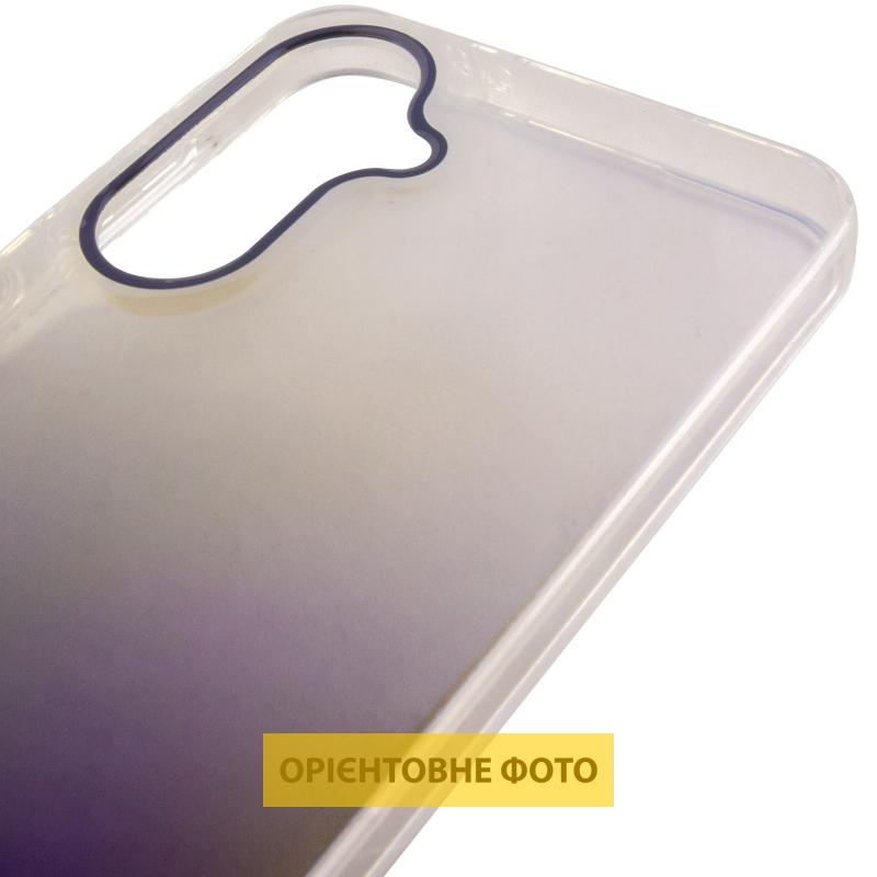 Прозрачный чехол Glassbend для Xiaomi Redmi Note 13 4G | TPU+PC Rainbow на картинке №3