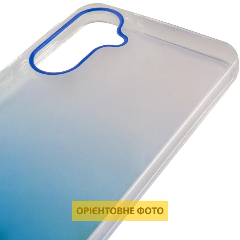 Прозрачный чехол Glassbend для Xiaomi Redmi Note 13 4G | TPU+PC Rainbow на картинке №3