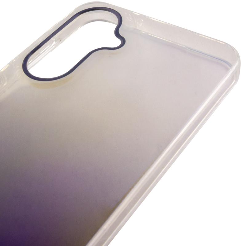 Прозорий чохол Glassbend для Samsung Galaxy A35 | TPU+PC Rainbow на малюнкі №3