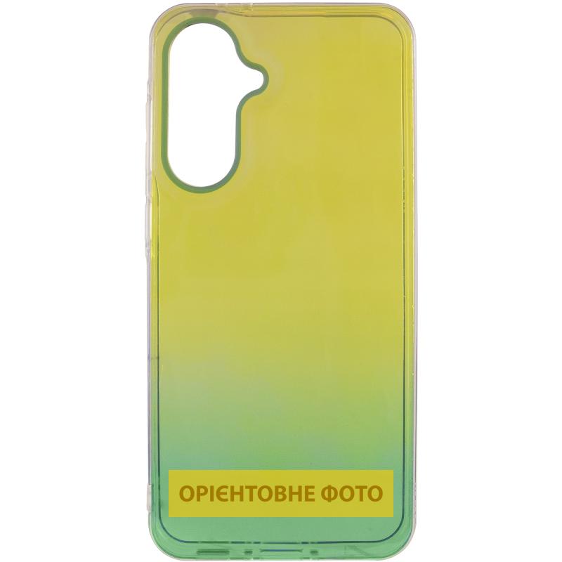 Прозрачный чехол Glassbend для Xiaomi Redmi 14C / Poco C75 | TPU+PC Rainbow на картинке №2