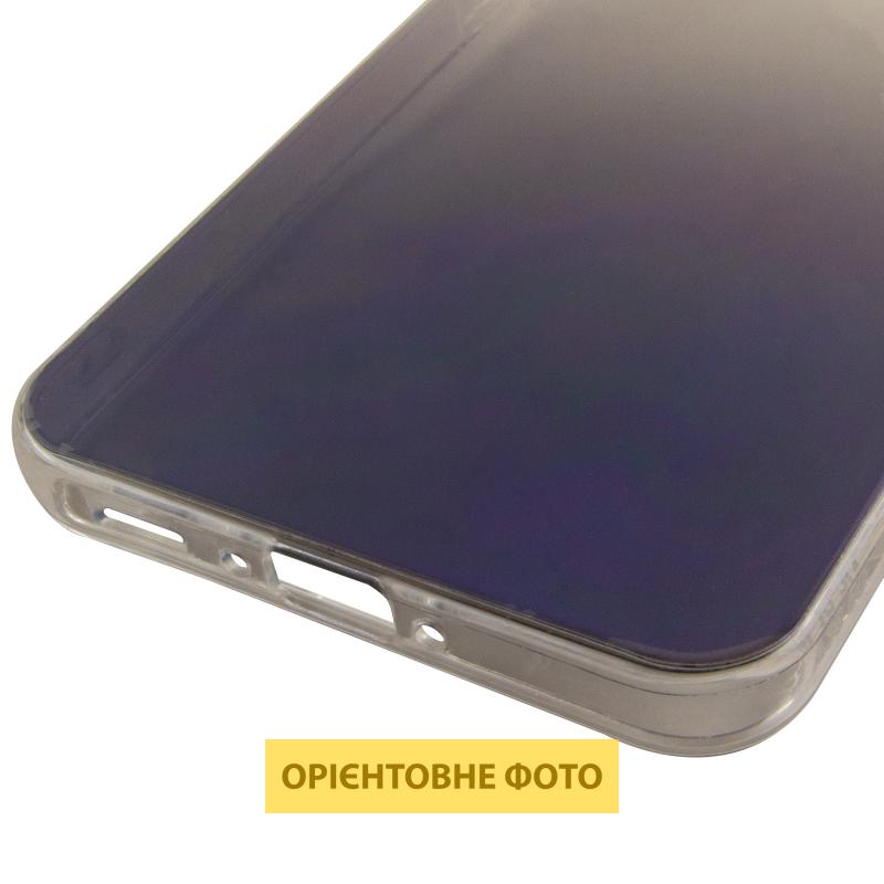 Прозрачный чехол Glassbend для Xiaomi Redmi Note 14 4G (Int. version) | TPU+PC Rainbow на картинке №4