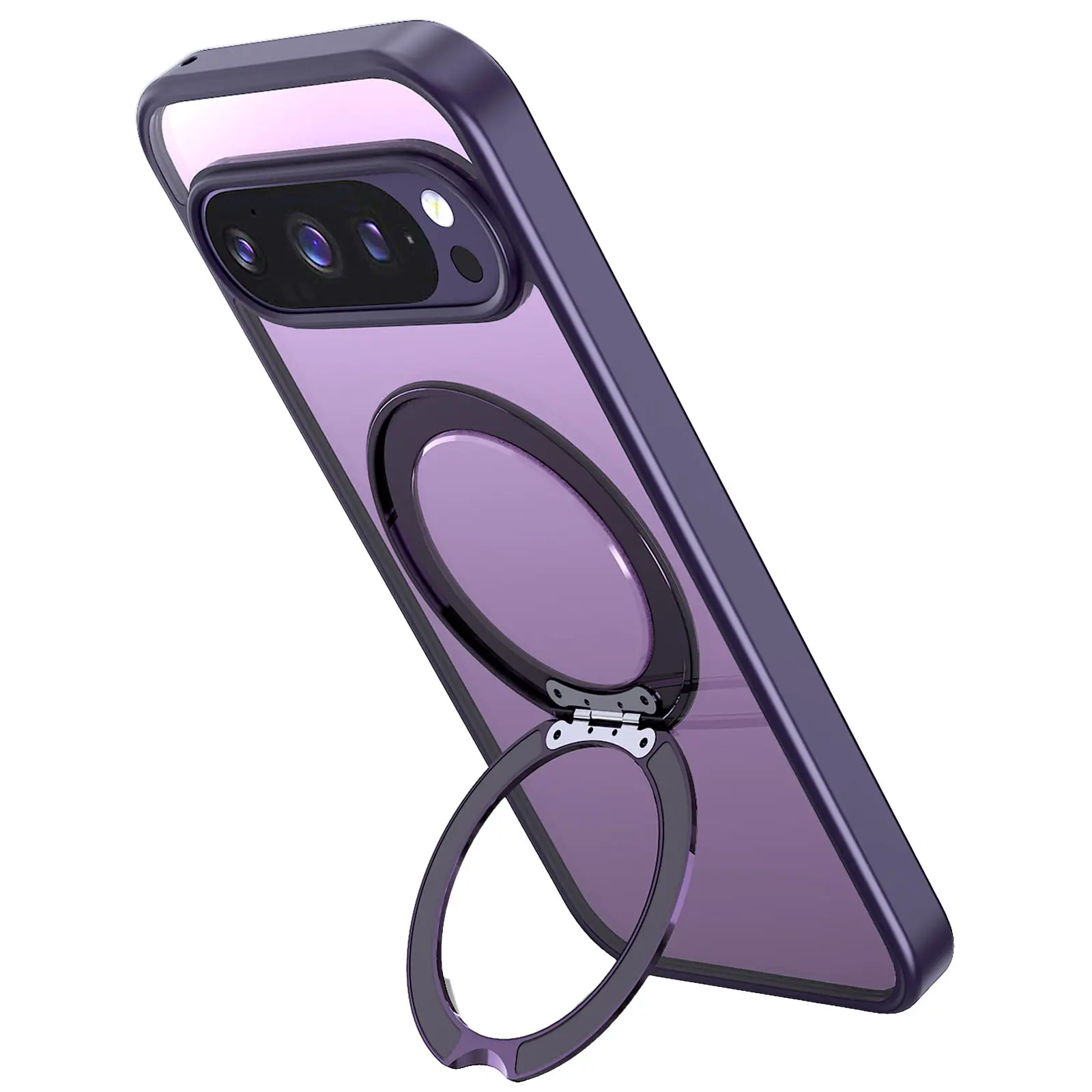 Чехол TPU+PC Aura Fold для Google Pixel 9 / 9 Pro / 10 / 10 Pro, Purple 2, TPU+PC, купить оптом с доставкой