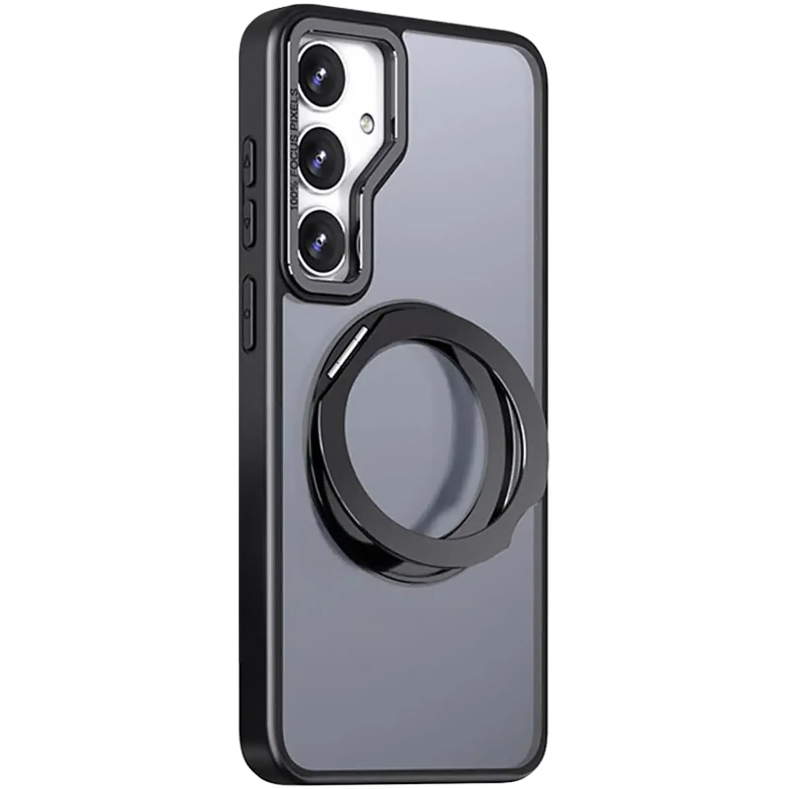 Чехол TPU+PC Aura Fold для Samsung Galaxy S24 FE, Black 2, TPU+PC, купить оптом с доставкой