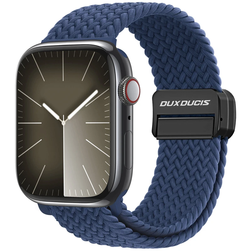 Ремешок Dux Ducis Nylon Woven для Apple Watch 38/40/41/42mm(ser.10), Storm Blue, Нейлон, купить оптом с доставкой