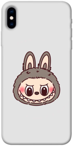 Чехол itsPrint Labubu grey для Apple iPhone X (5.8")