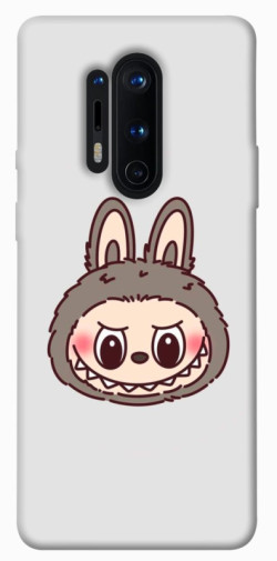 Чехол itsPrint Labubu grey для OnePlus 8 Pro