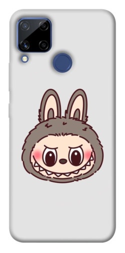Чехол itsPrint Labubu grey для Realme C15