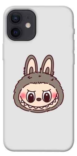 Чехол itsPrint Labubu grey для Apple iPhone 12 Pro (6.1")