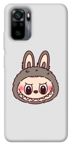 Чехол itsPrint Labubu grey для Xiaomi Redmi Note 10 / Note 10s