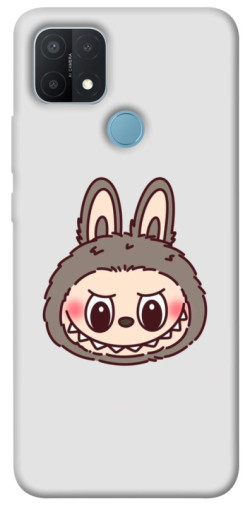 Чехол itsPrint Labubu grey для Oppo A15s / A15