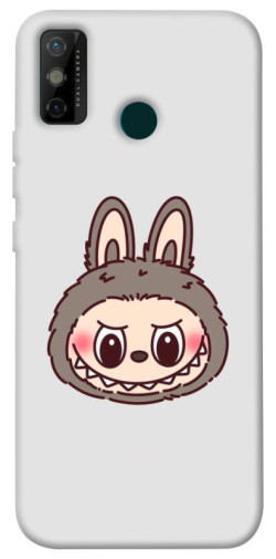 Чехол itsPrint Labubu grey для TECNO Spark 6 Go