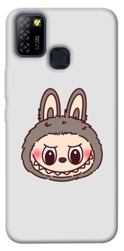 Чехол itsPrint Labubu grey для Infinix Hot 10 Lite