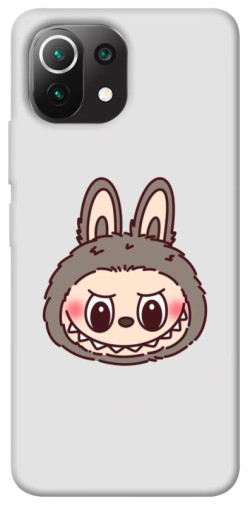 Чехол itsPrint Labubu grey для Xiaomi Mi 11 Lite
