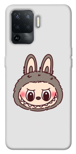 Чехол itsPrint Labubu grey для Oppo Reno 5 Lite