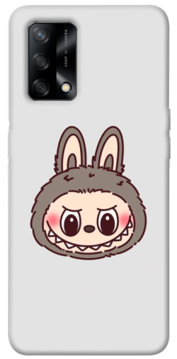 Чехол itsPrint Labubu grey для Oppo A74 4G