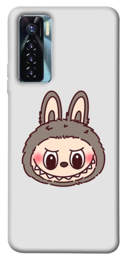 Чехол itsPrint Labubu grey для TECNO Camon 17 Pro