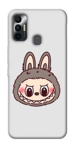 Чехол itsPrint Labubu grey для TECNO Spark 7