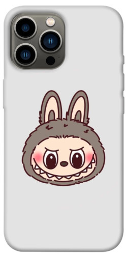 Чехол itsPrint Labubu grey для Apple iPhone 13 Pro Max (6.7")