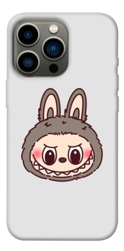 Чехол itsPrint Labubu grey для Apple iPhone 13 Pro (6.1")