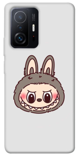 Чехол itsPrint Labubu grey для Xiaomi 11T / 11T Pro