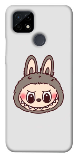 Чехол itsPrint Labubu grey для Realme C21