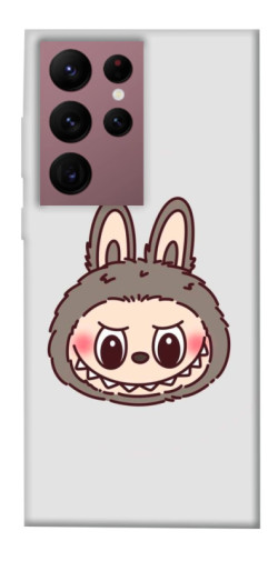 Чехол itsPrint Labubu grey для Samsung Galaxy S22 Ultra