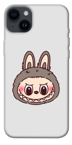 Чехол itsPrint Labubu grey для Apple iPhone 14 Plus (6.7")